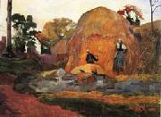 Paul Gauguin Yellow  Hay Ricks(Blond Harvest) oil